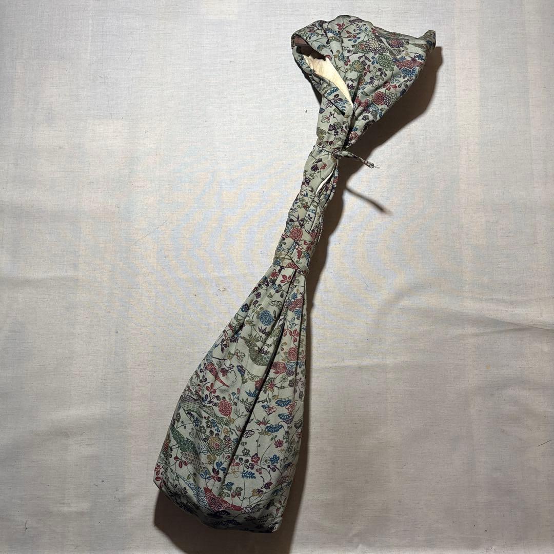 津軽三味線 和楽器 本体のみ 本革 着物ソフトケース ビンテージ