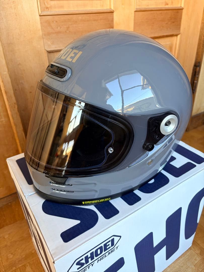 美品 SHOEI Glamster グラムスター XL バサルトグレー