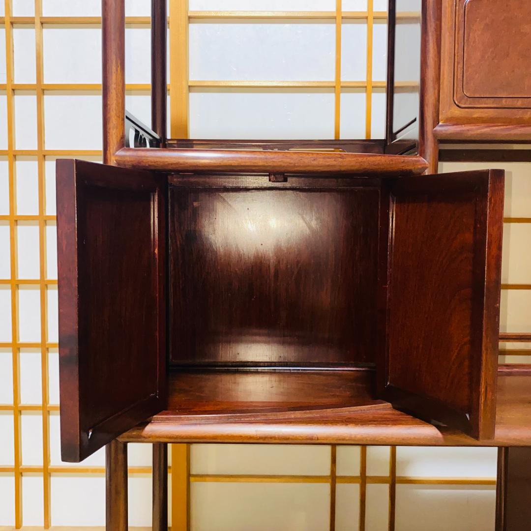 茶箪笥 飾り棚 和箪笥 飾り台 茶棚 古道具 古民具 昭和レトロ アンティーク