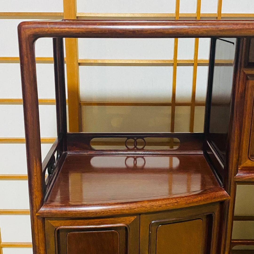 茶箪笥 飾り棚 和箪笥 飾り台 茶棚 古道具 古民具 昭和レトロ アンティーク