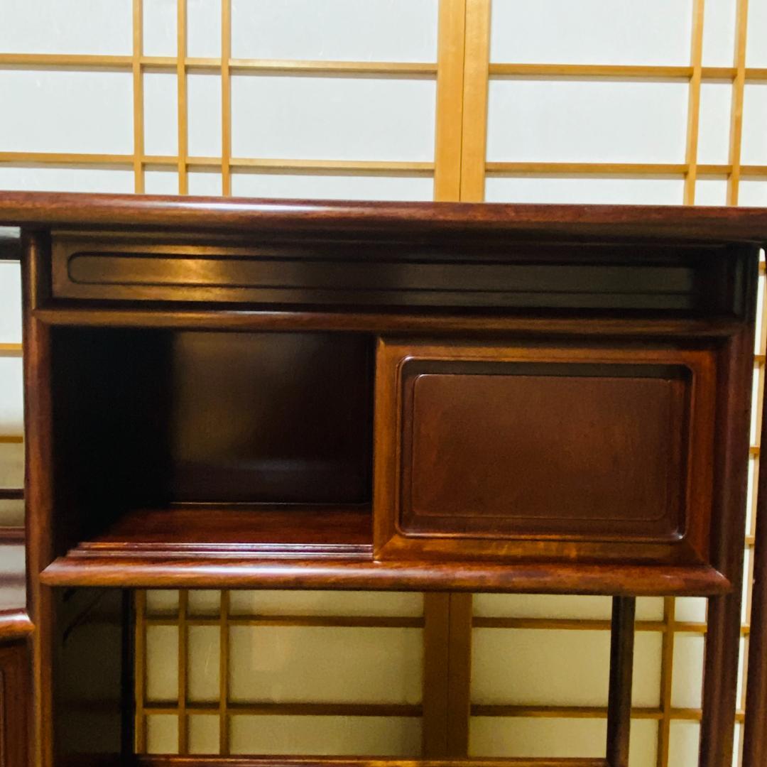 茶箪笥 飾り棚 和箪笥 飾り台 茶棚 古道具 古民具 昭和レトロ アンティーク