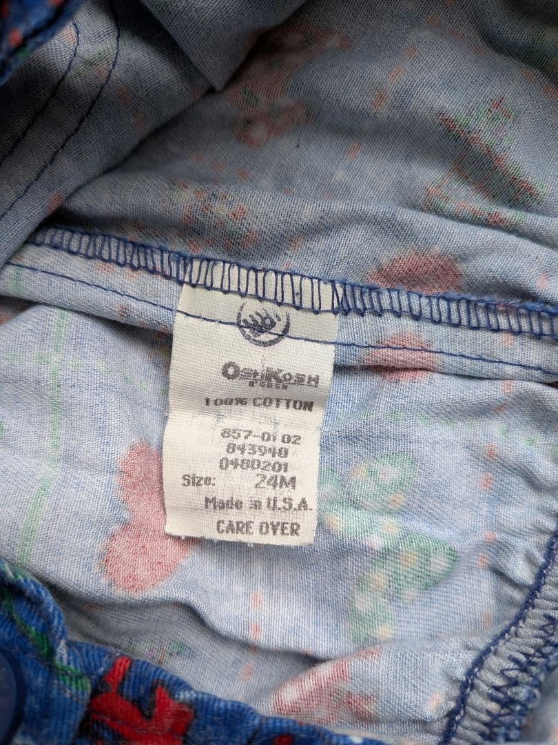 ヴィンテージ oshkosh オシュコシュ オーバーオール