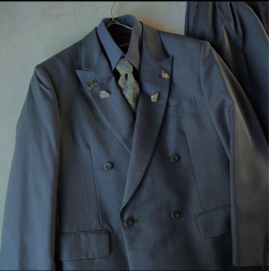 90s豪華5点セット ダブルスーツ ジョルジィオアルマーニネクタイ スーツ