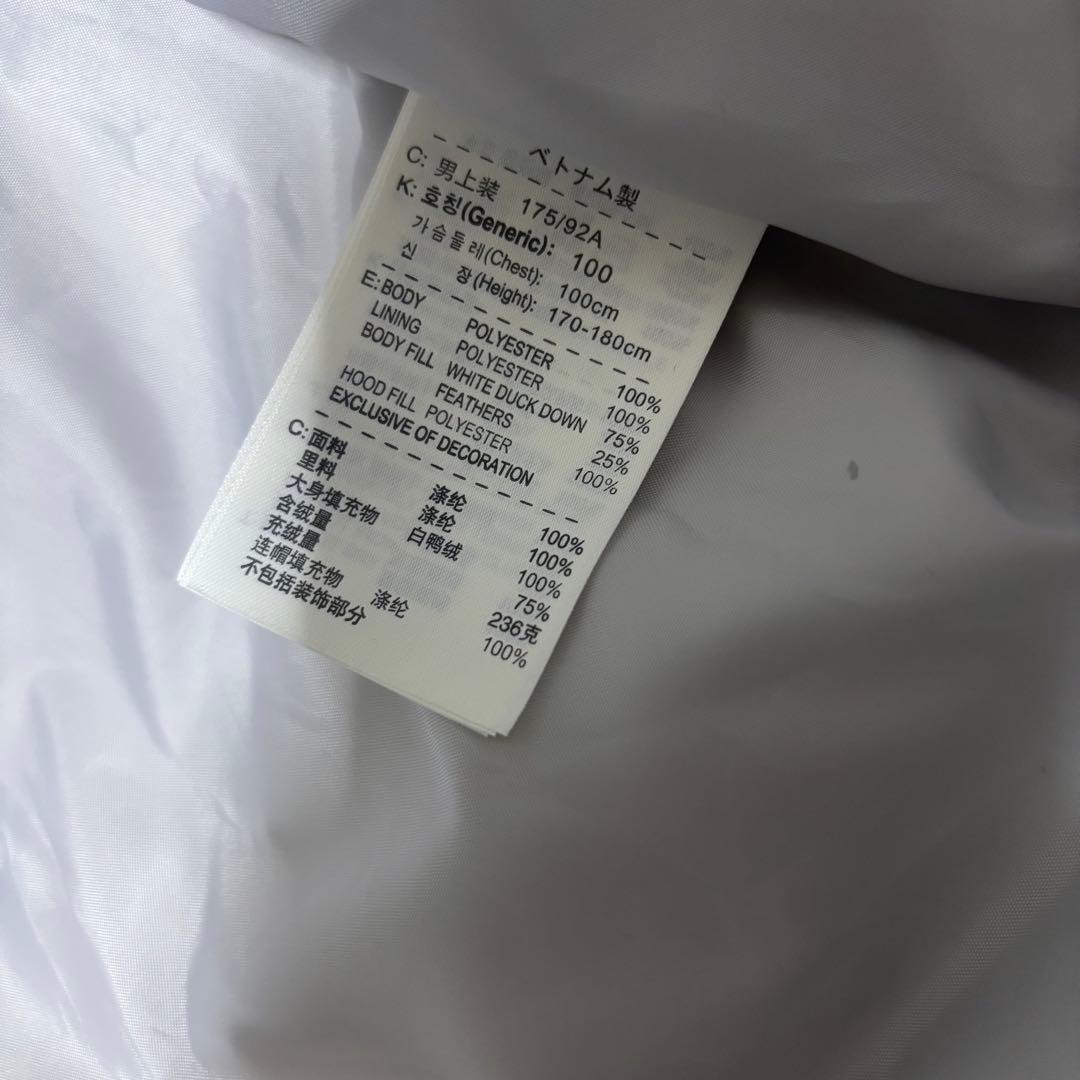 た*ん様 【人気】NIKE ベンチコート L 黒 ダウン 75% フード