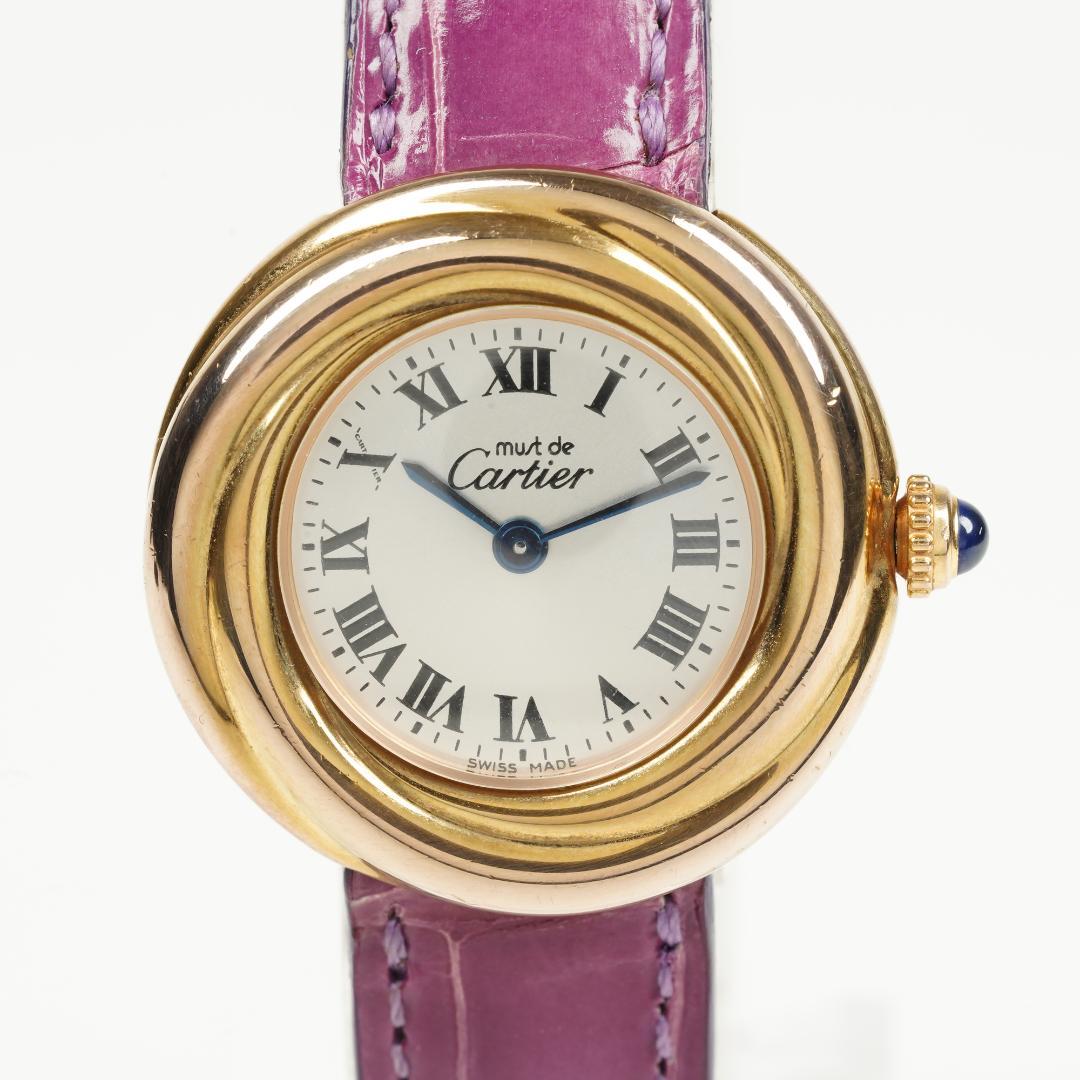 カルティエ トリニティ W1015045 SV925 クォーツ レディース 時計