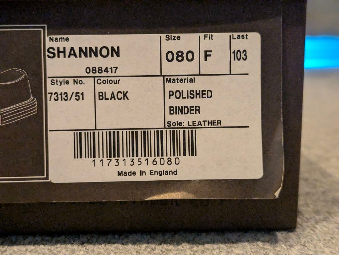 Church's　シャノン　80F