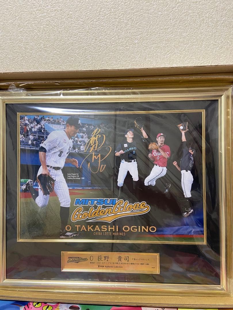 荻野貴司　千葉ロッテマリーンズ　記念限定パネル