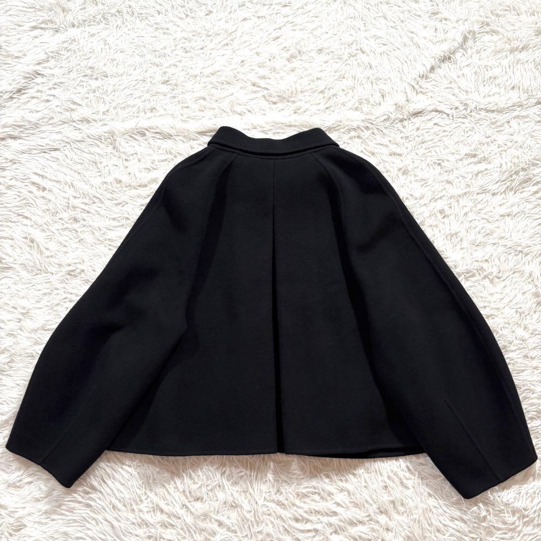 美品✨アドーア　キルティングコンビショートビーバー コート　3way ブラック