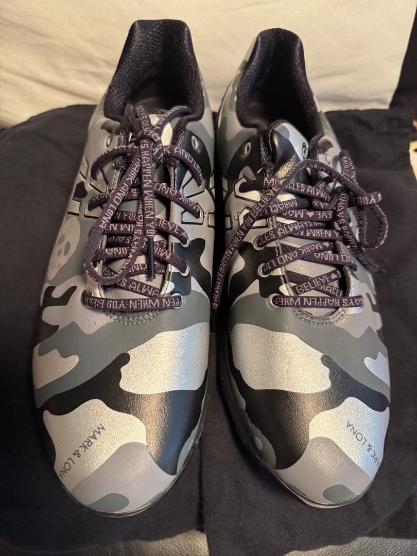 ASICS MARK & LONA カモフラージュ ゴルフシューズ