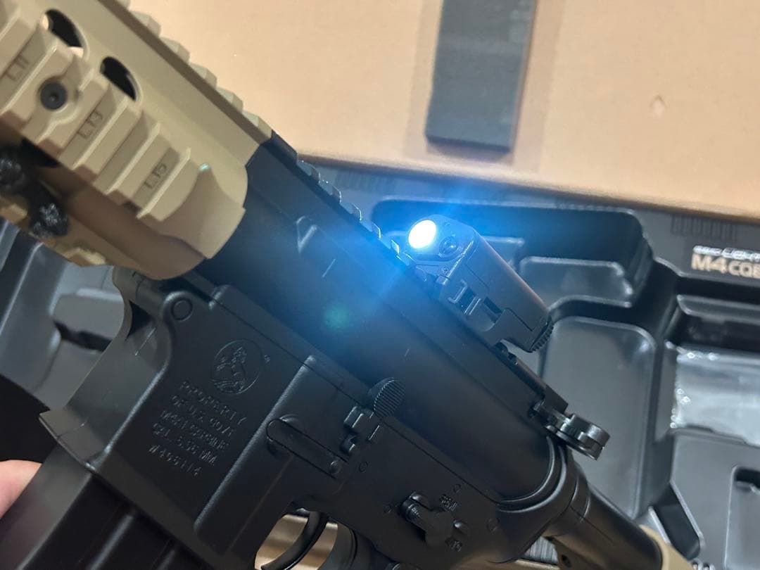 東京マルイ M4CQB Tan タンカラーモデル 電動ガン ライトプロ