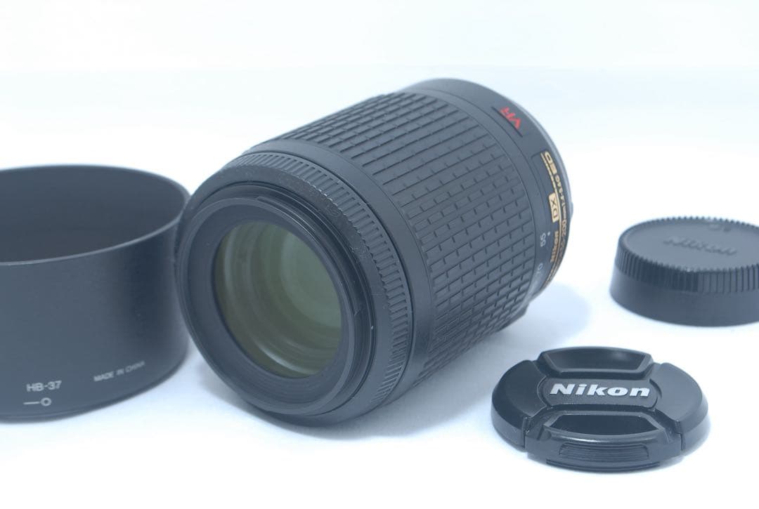 Nikon 55-200mm VR ニコン 望遠レンズ 軽量 手ブレ補正レンズ