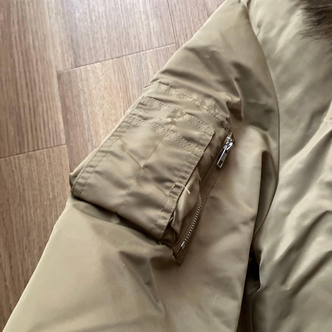 ZARA フェイクファー襟 ボンバージャケット ZW Sサイズ　新品