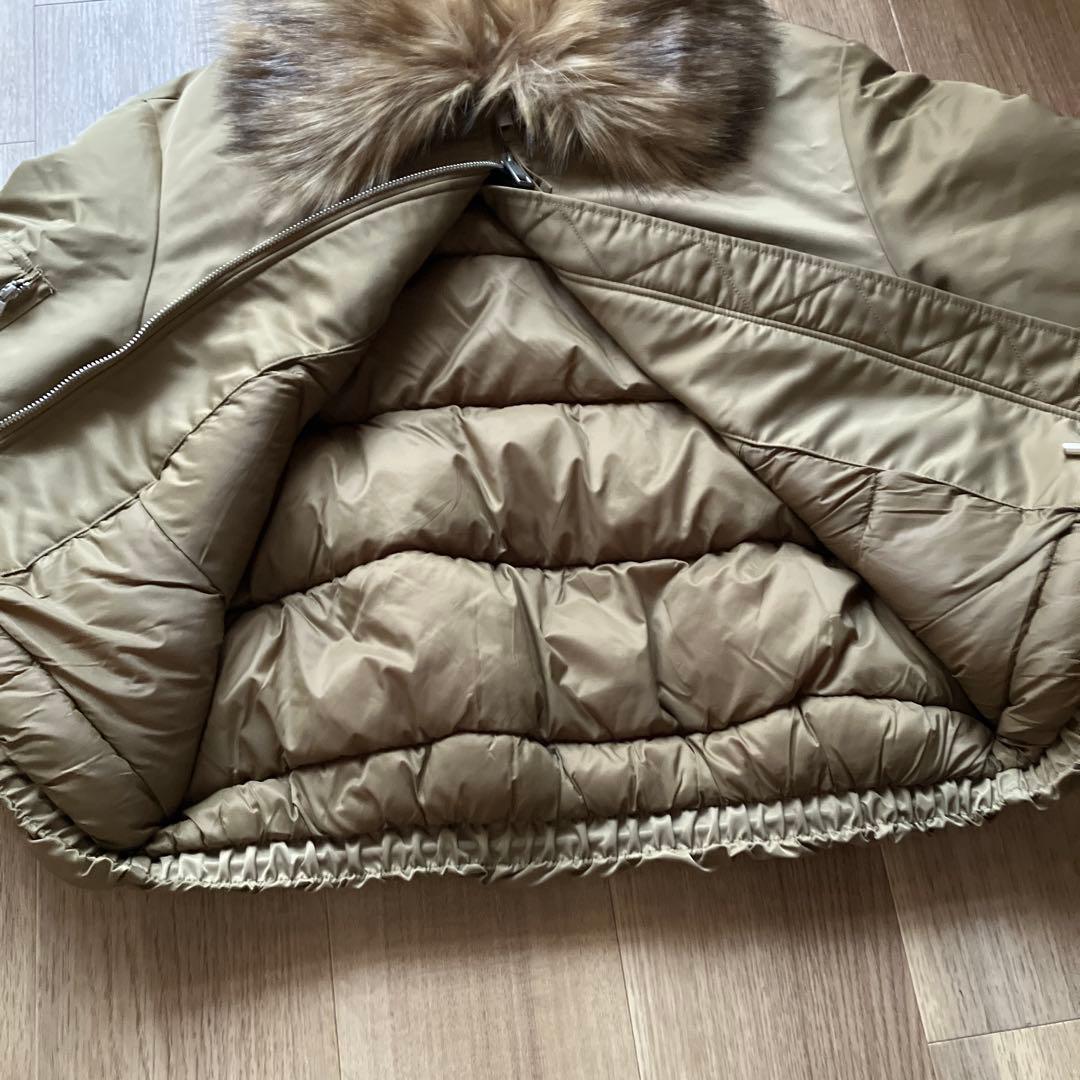 ZARA フェイクファー襟 ボンバージャケット ZW Sサイズ　新品
