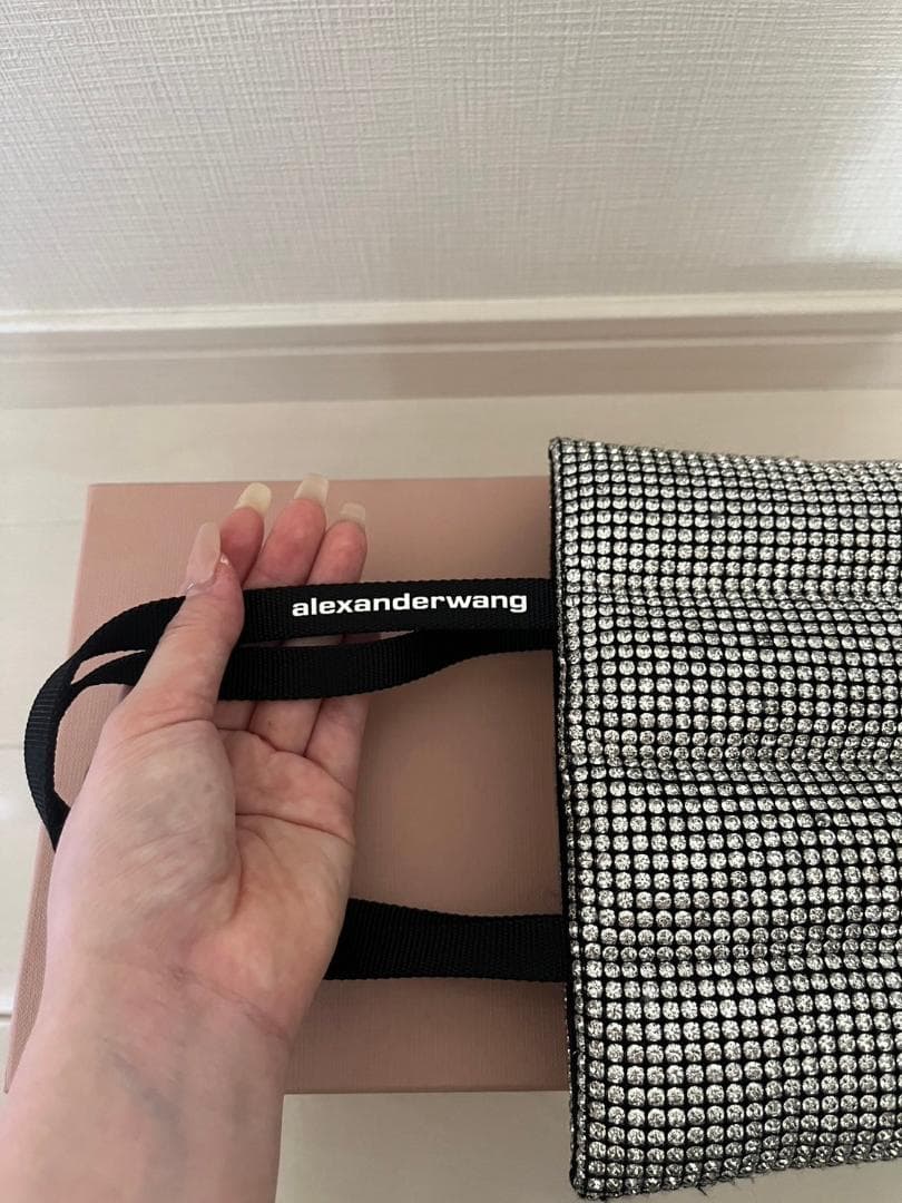 Alexander Wang(アレキサンダーワン)ラインストーン トートバッグ