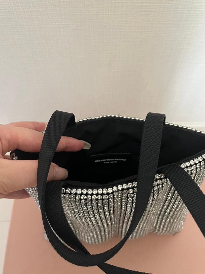 Alexander Wang(アレキサンダーワン)ラインストーン トートバッグ