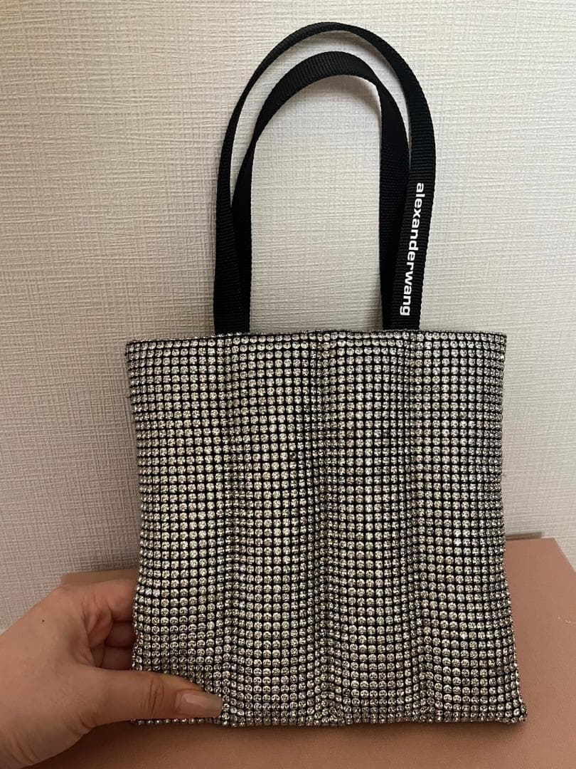 Alexander Wang(アレキサンダーワン)ラインストーン トートバッグ