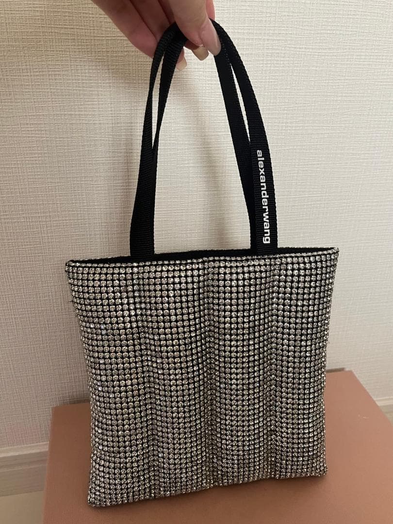 Alexander Wang(アレキサンダーワン)ラインストーン トートバッグ
