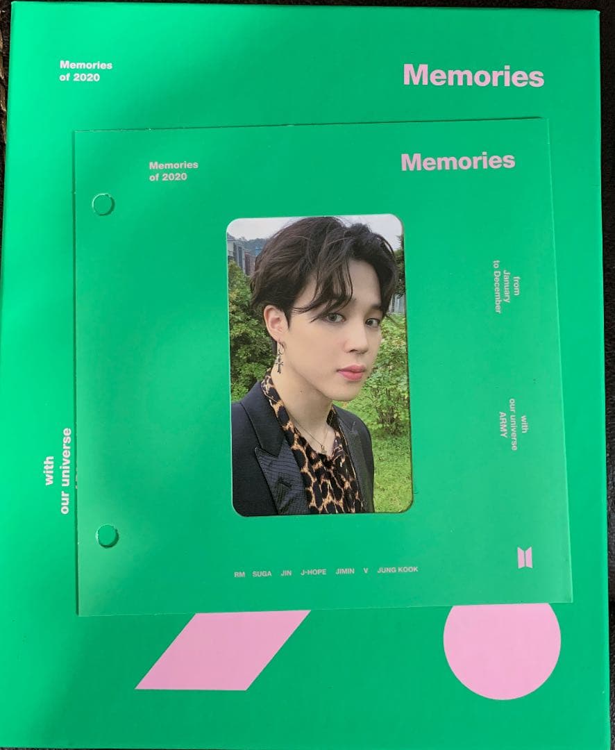 BTS メモリーズ 2020 Blu-ray 日本語字幕付きジミン トレカ 公式