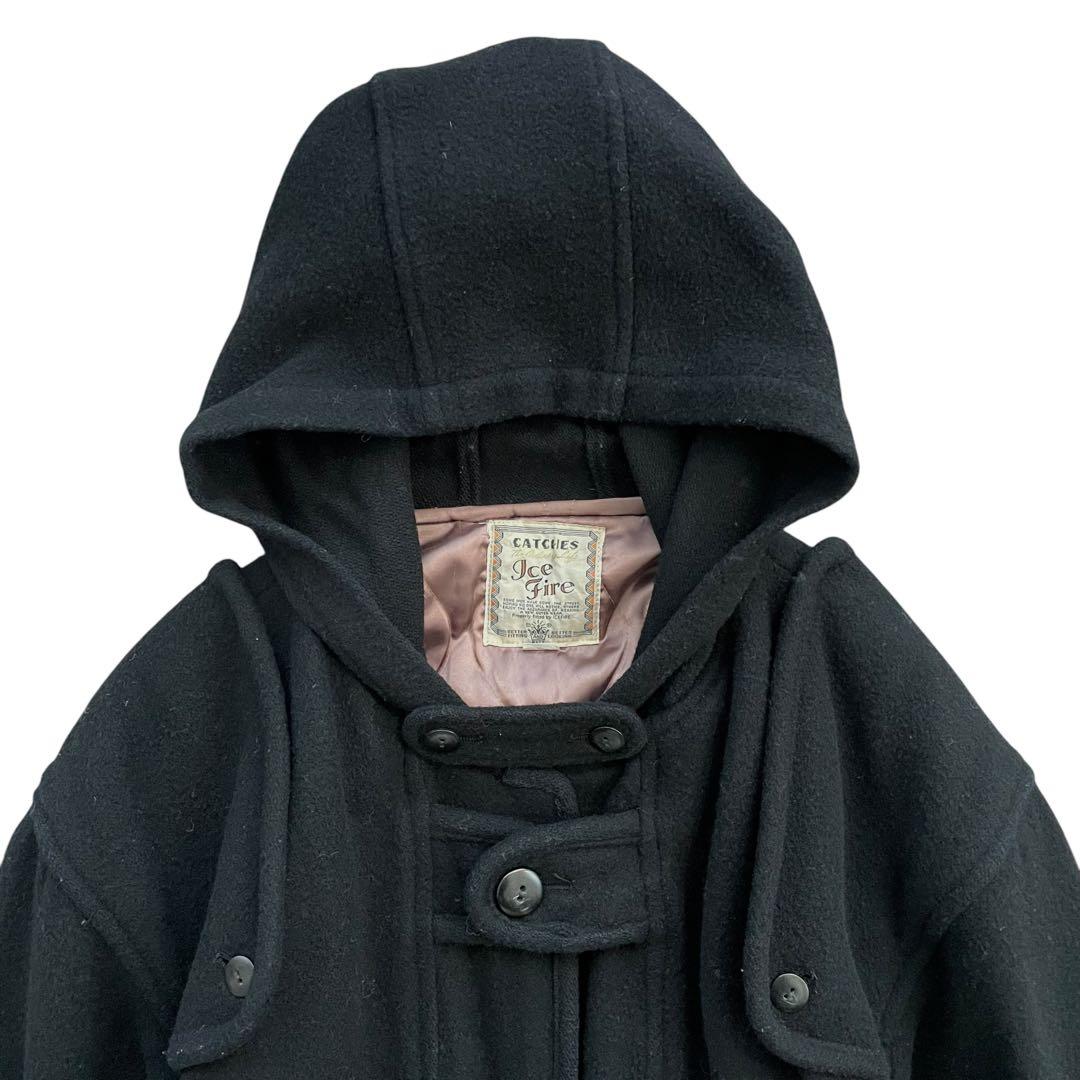 IceFire 90s ダッフルコート 中綿 フードJKT GOODデザイン‼︎