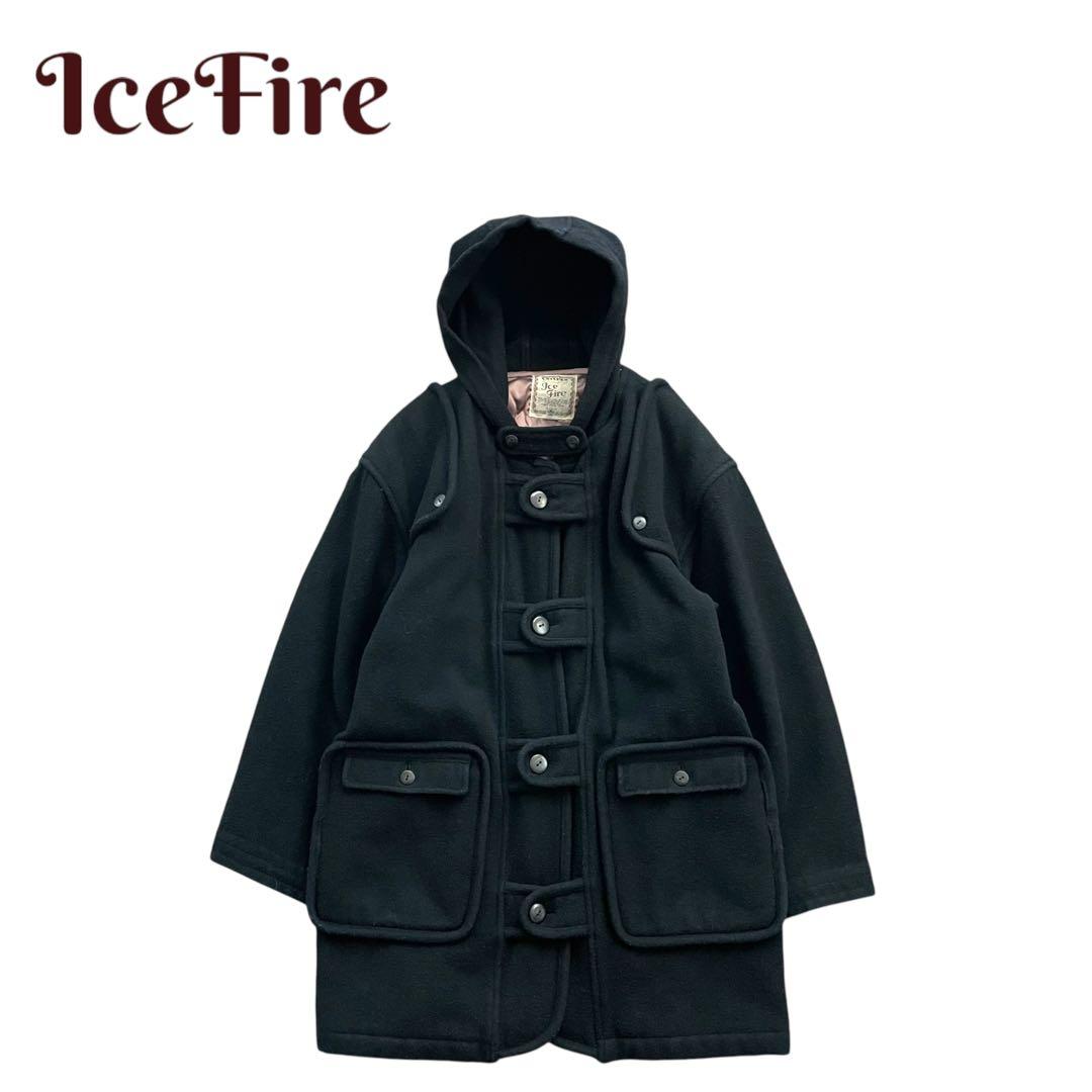 IceFire 90s ダッフルコート 中綿 フードJKT GOODデザイン‼︎