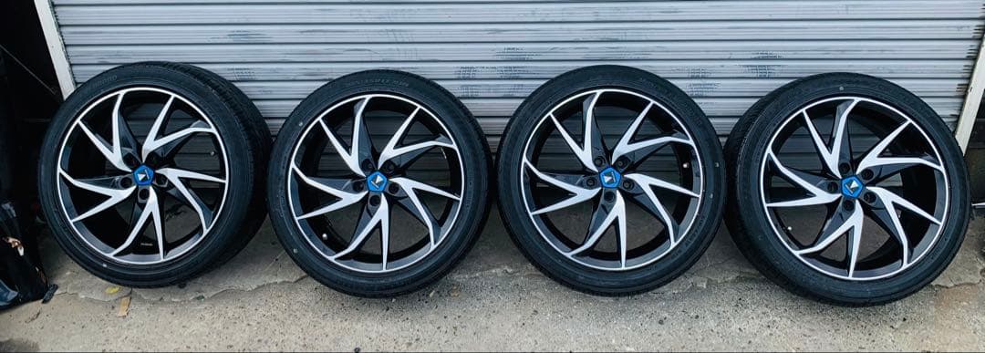 トヨタ 50系 プリウス モデリスタ ホイール、17インチ、タイヤ4本セット。