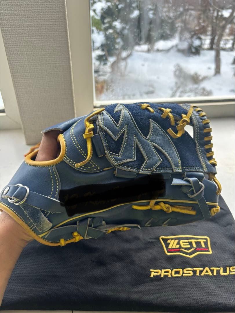 ZETT プロステイタス　軟式オーダーグラブ　（投手用）