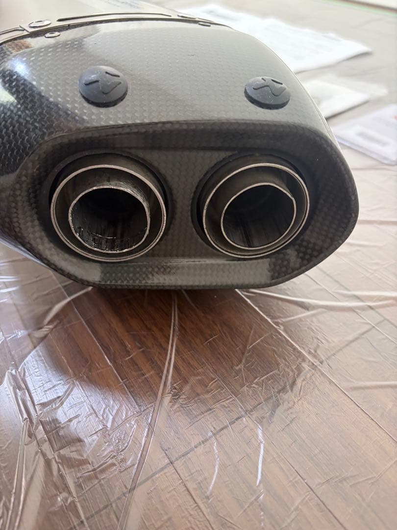 タンジラー様　Vストローム1000 AKRAPOVIC スリップオンマフラー