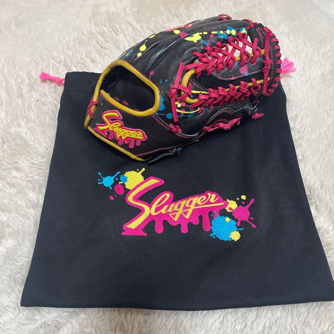 久保田スラッガー限定 ブラックスプラッシュ 軟式グラブ
