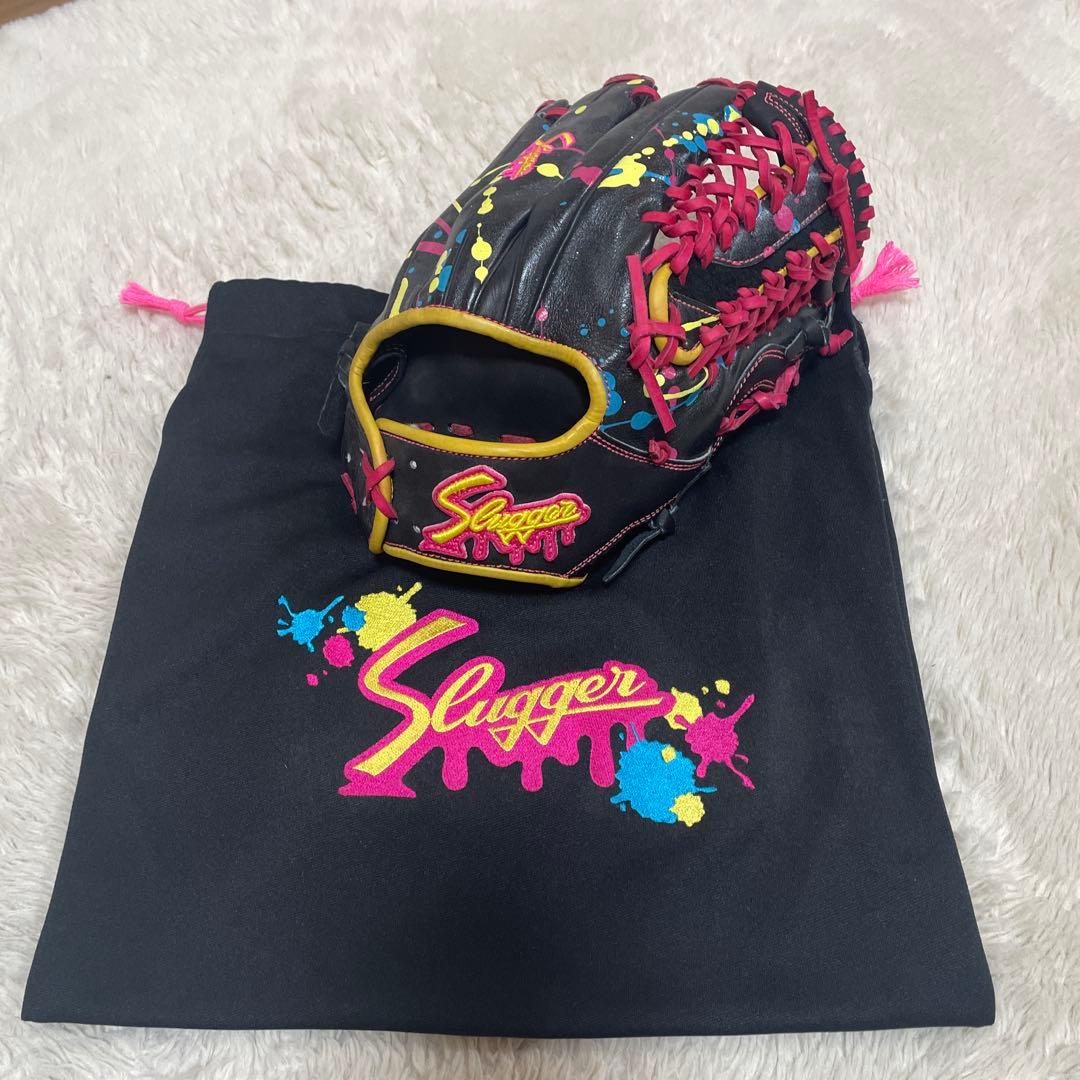 久保田スラッガー限定 ブラックスプラッシュ 軟式グラブ