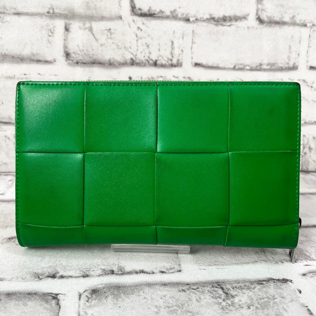 現行モデル✨ボッテガヴェネタ　長財布　カセット　マキシイントレ　RFID　付属品