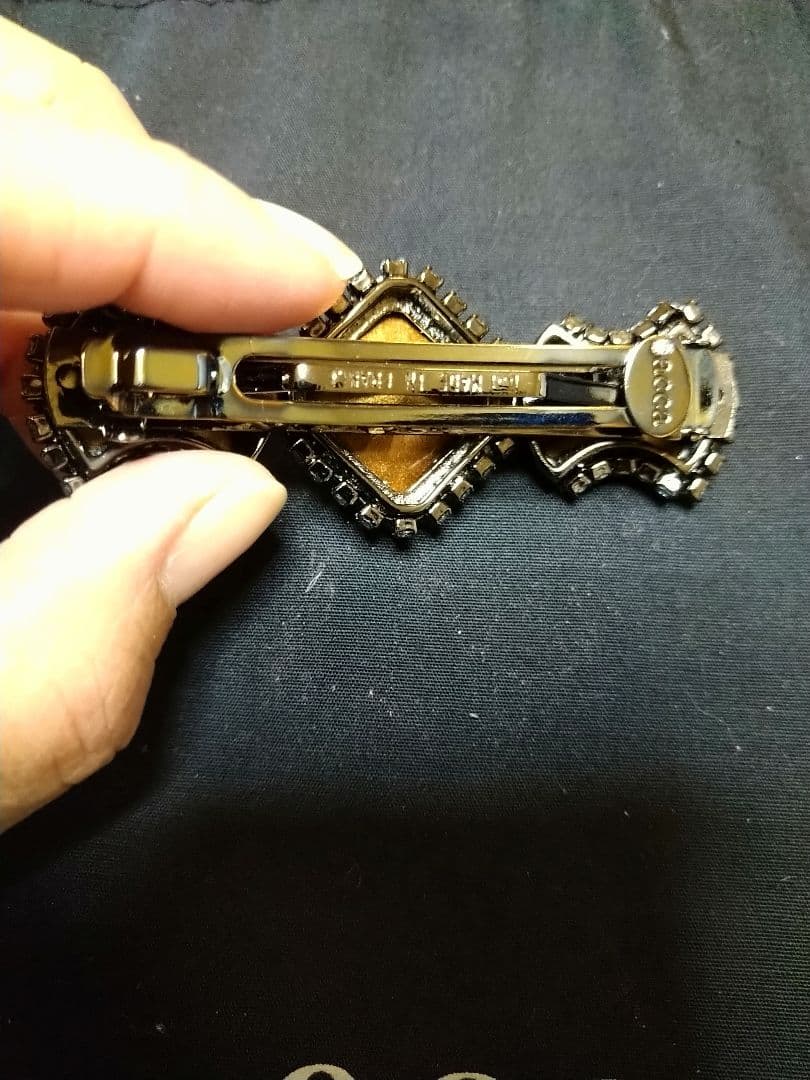 acca カラフルストーン バレッタ