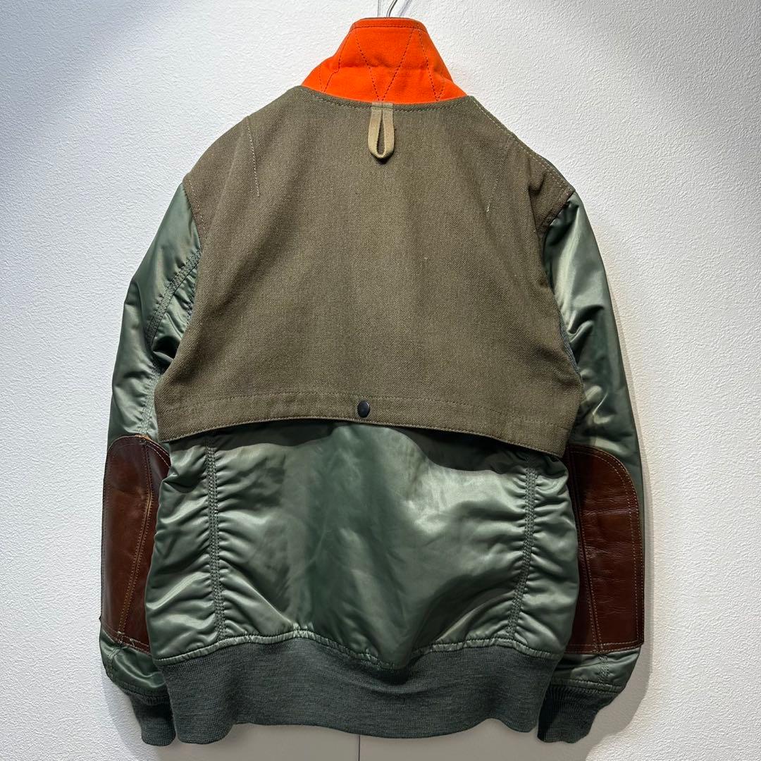 希少 10年製 アイ ジュンヤワタナベ コムデギャルソンマン フライトジャケット