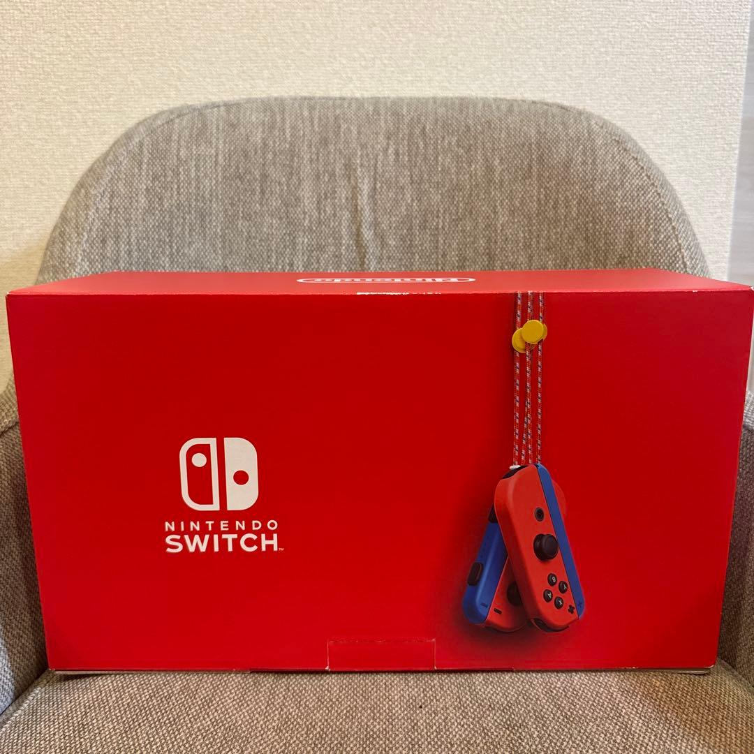 Nintendo Switch 本体 マリオレッド × ブルー セット&プロコン
