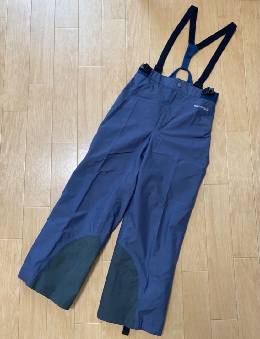 mont-bell キッズスキーウェア　パーカーパンツセット