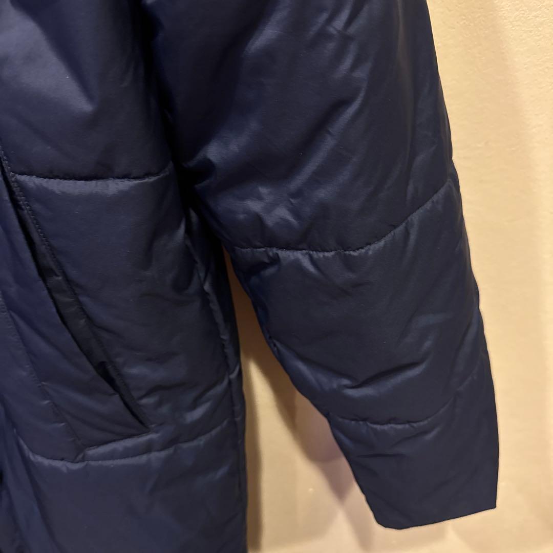 Puma フード付きダウンジャケット ネイビー