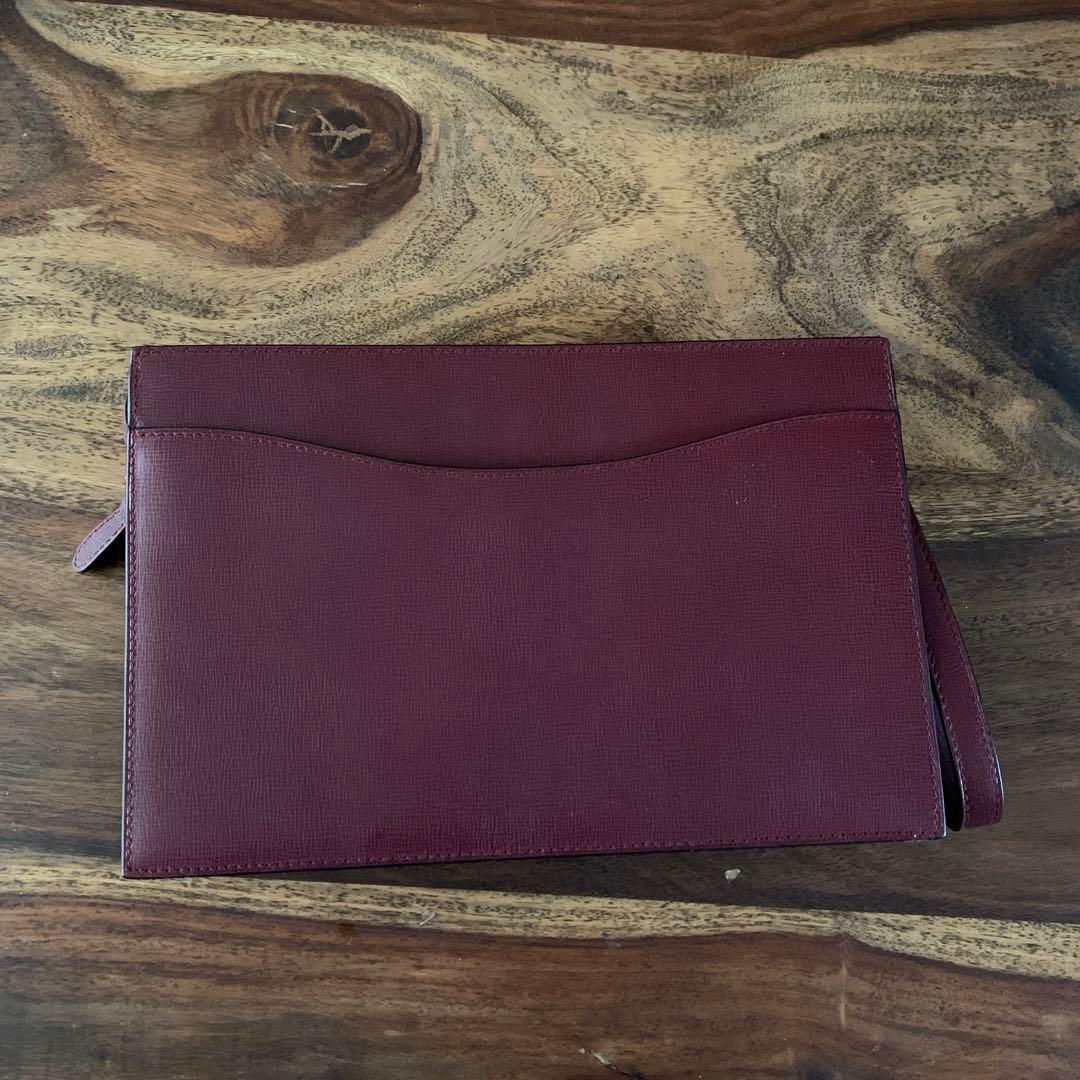 美品　カルティエ　マストライン　セカンドバッグ