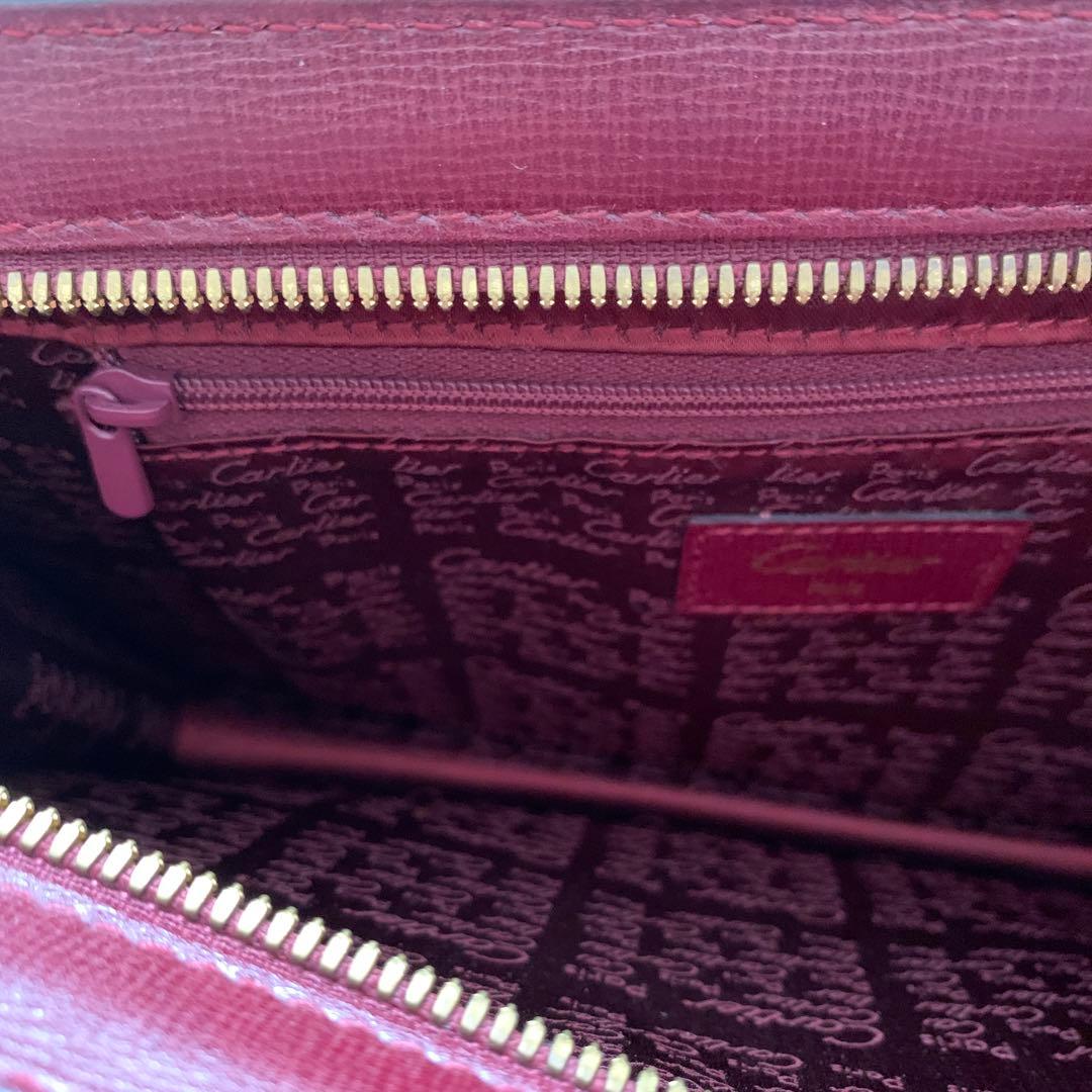 美品　カルティエ　マストライン　セカンドバッグ