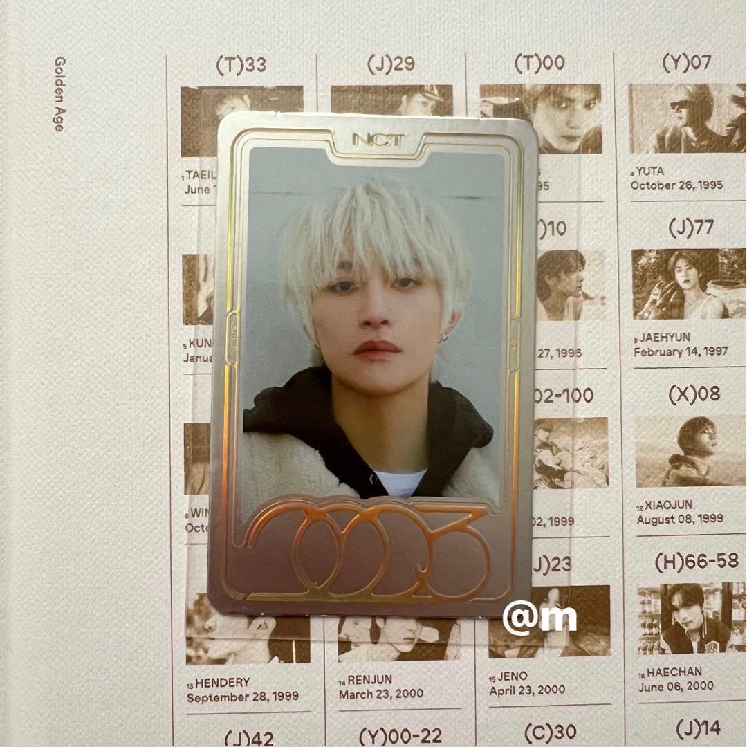 NCT 2023 golden age トレカ スペシャルイヤーブック ヤンヤン