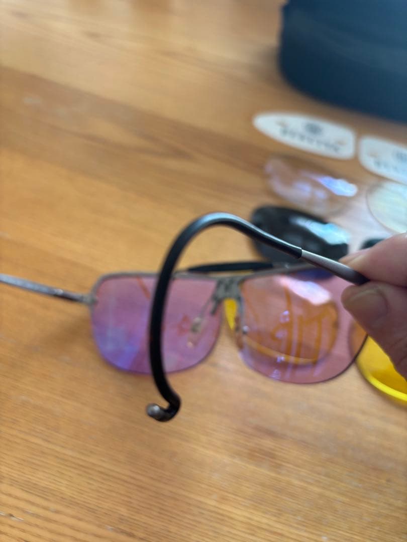 ゆーじぃー　射撃シューティングBERETTA サングラス 交換レンズ付き