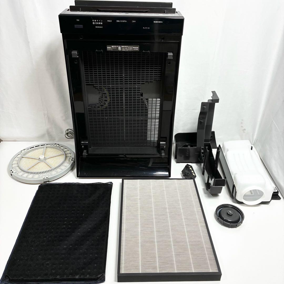 Panasonic 加湿空気清浄機 F-VC70XR 人気モデル 木目調パネル