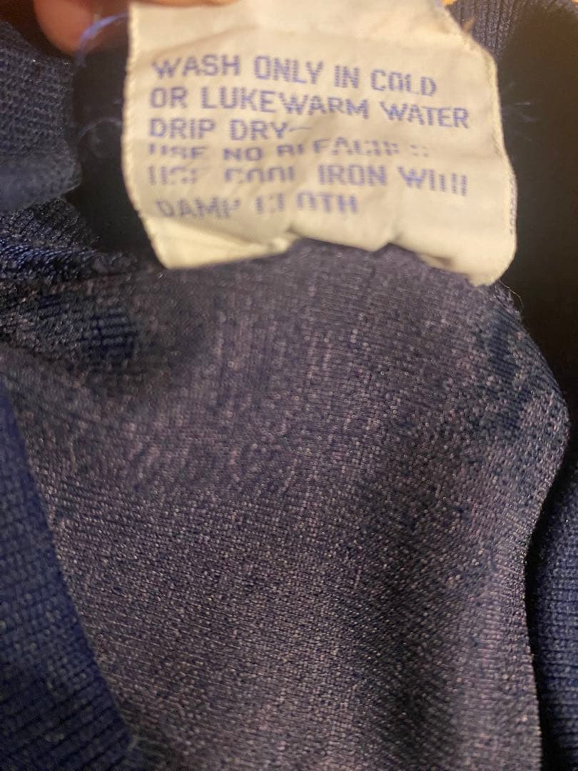 adidas ネイビー 80's ビンテージ　ジャージ