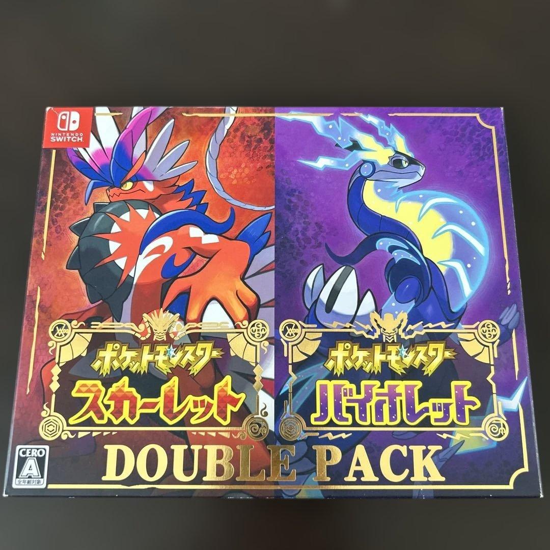 ポケットモンスタースカーレットバイオレットダブルパック