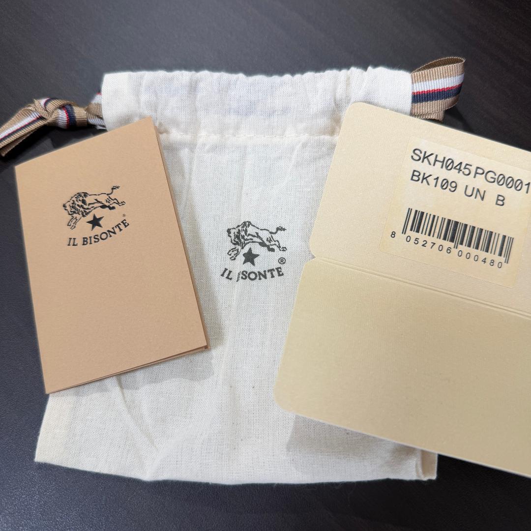 【新品未使用】イルビゾンテ キーケース ブラック 黒 NERO