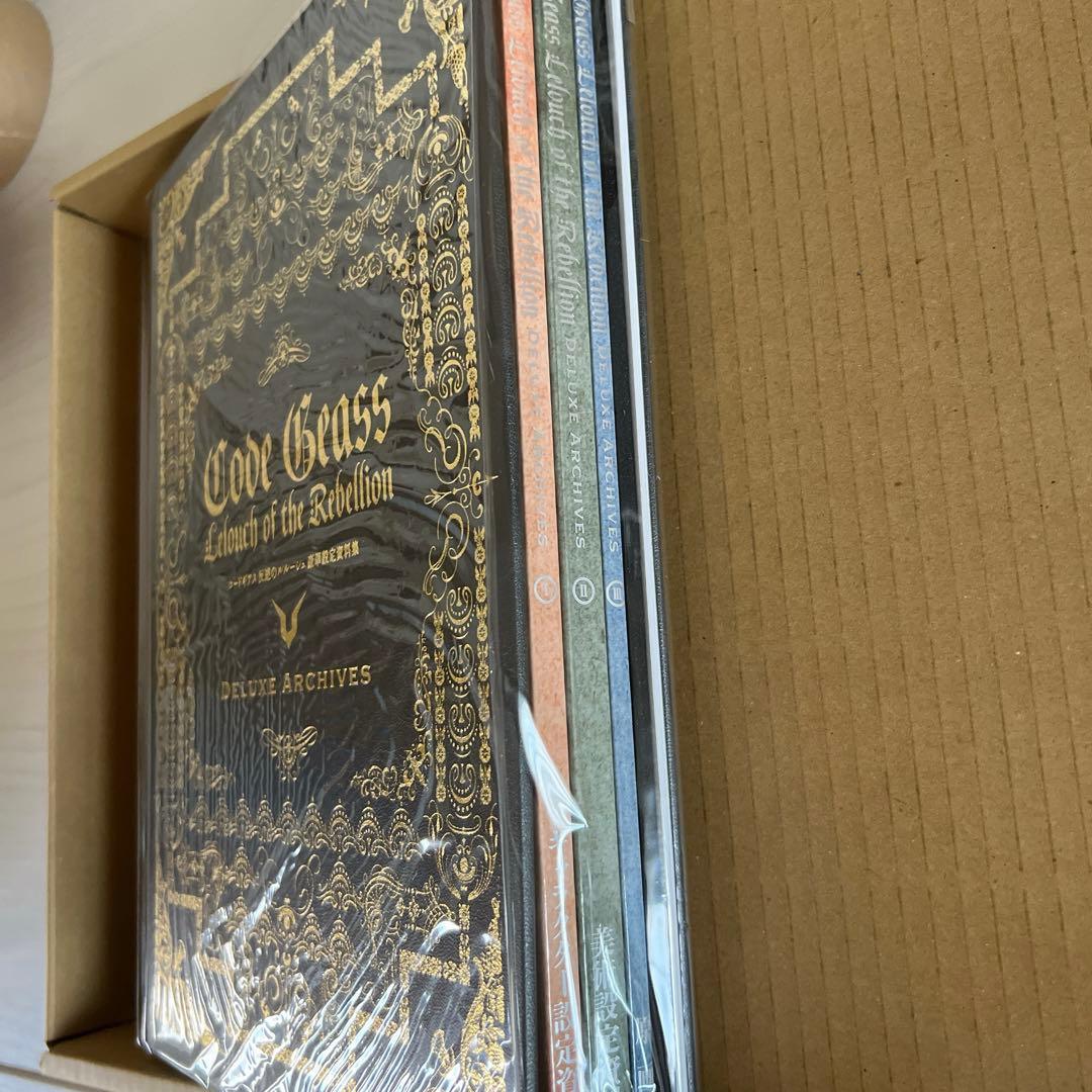 【バラ売り不可・新品未開封】 コードギアス 豪華設定資料集 2種