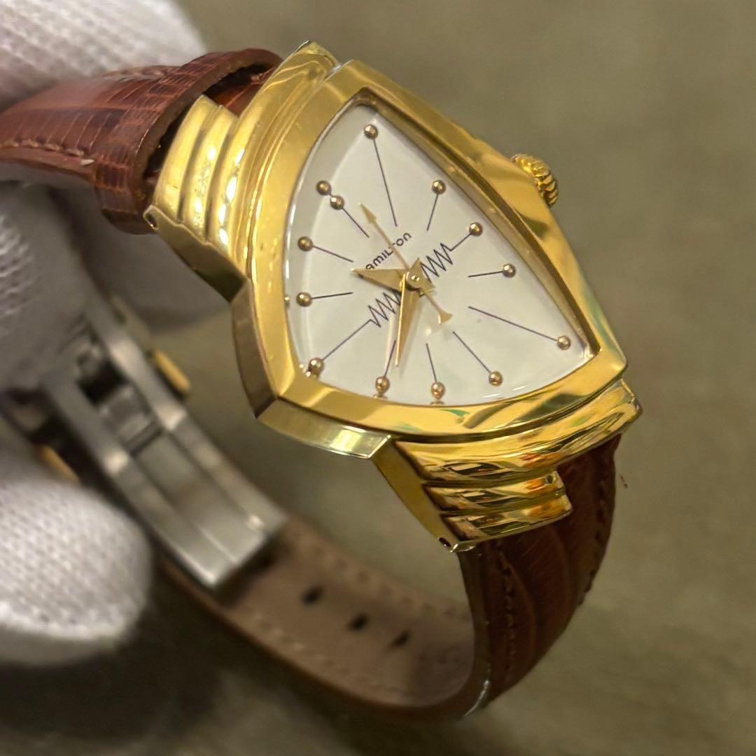 美品！HAMILTON ハミルトン　ベンチュラ　ゴールド　ジャンク品