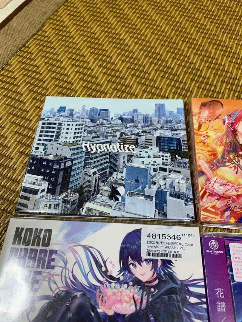 神椿　レコードcover live albumなど4つ