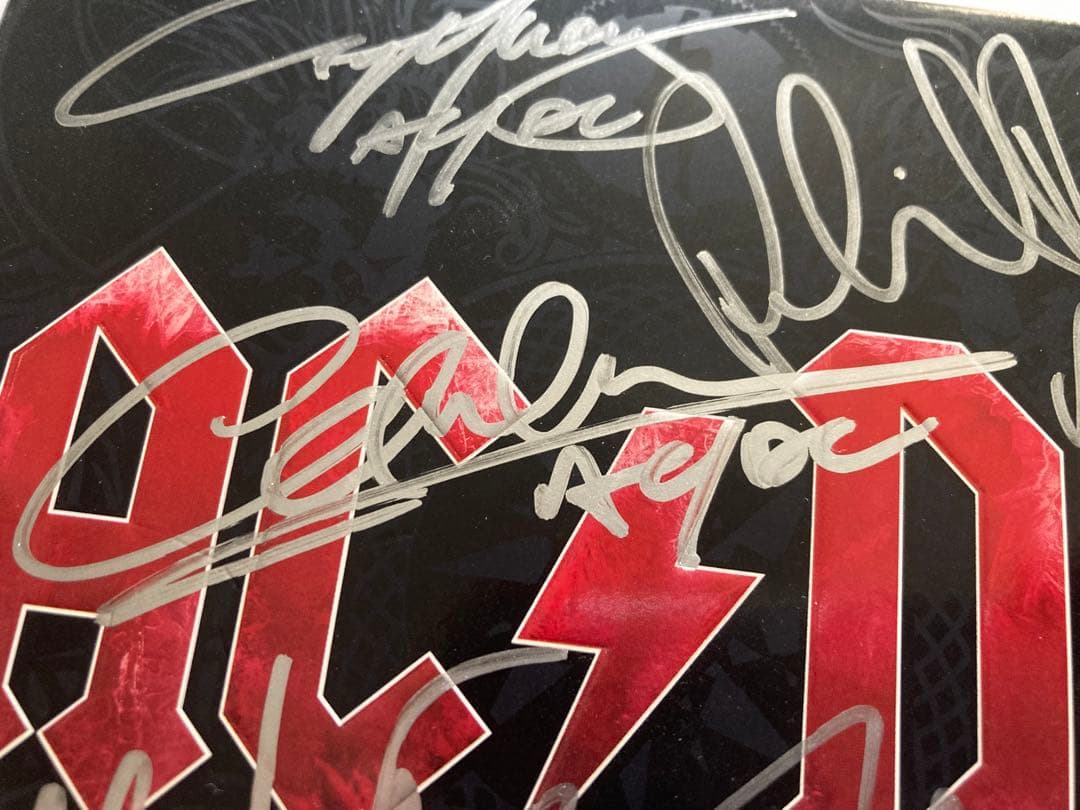レア　acdc 直筆　サイン　ac/dc アンガスヤング　ハードロック