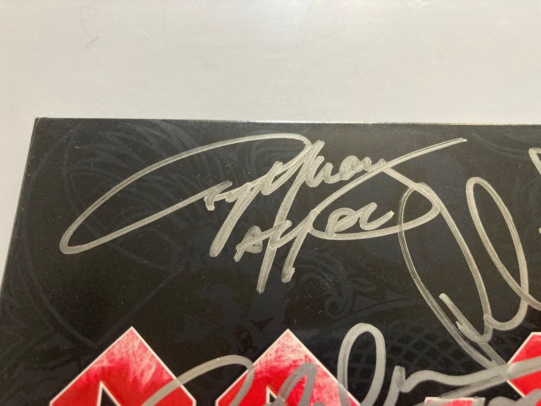 レア　acdc 直筆　サイン　ac/dc アンガスヤング　ハードロック