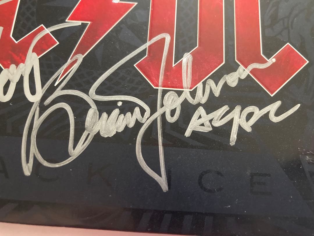 レア　acdc 直筆　サイン　ac/dc アンガスヤング　ハードロック