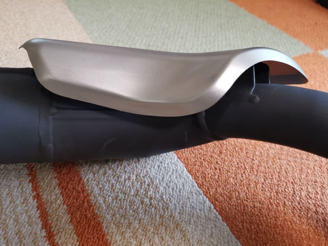 T-MAX 530DX マフラー本体 シルバー ブラック